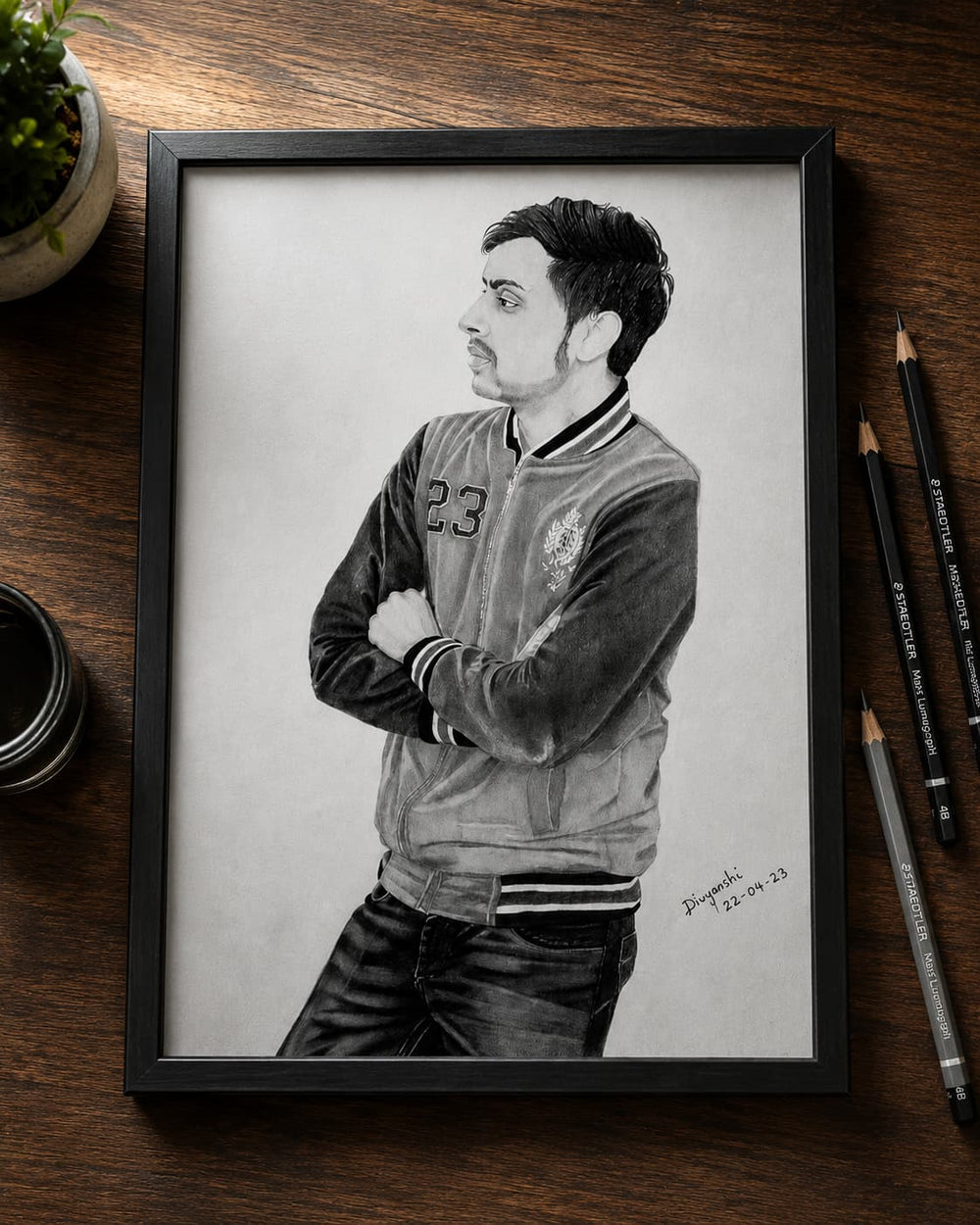 Graphite Pencil Portrait