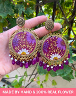 Gul-e-Rang Resin Jhumka
