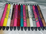 Custom Glitter Resin Gel Pen
