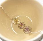 Three Charm Resin Bracelet