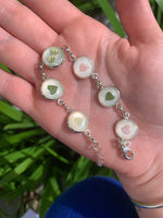 Personalized Flower Preservation Resin Bracelet