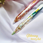 Custom Resin Pen, Custom Name, Refillable Handmade Stationery Gift