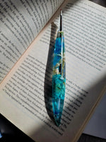 Luxury Floral Resin Pen, Pressed Flower Pen