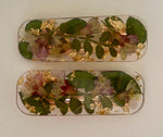 Pressed Flower Hair Clips Set of 2
