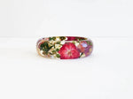 Real Flower resin Bangle
